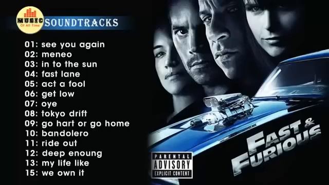 Fast Furious Top 15 Best Music смотреть онлайн