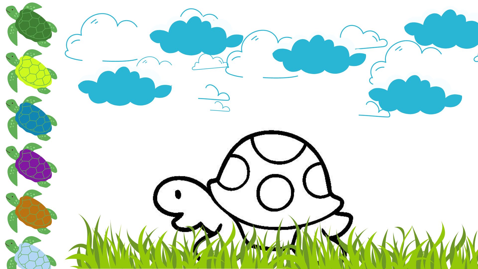 Рисуем Черепаху. Как рисовать черепаху ?.
Рисование для детей. смотреть онлайн