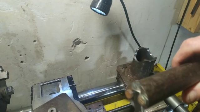 Самодельный токарный по металлу.Задняя бабка смотреть онлайн