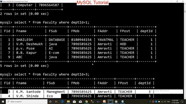 MySQL Tutorial Session - 24 || Sub Query's || For Beginner To Advance || Hindi смотреть онлайн