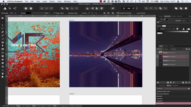 Affinity Designer - How to create album artwork смотреть онлайн