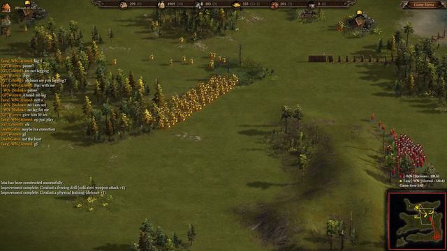 Cossacks 3 | RLIGA 1V1 0PT 5K Small Continent | смотреть онлайн