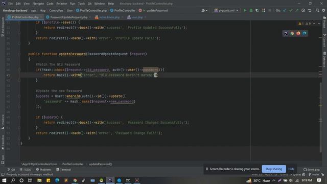 How to Change Password in Laravel 9 | Change Auth User Password | Coding Xpress смотреть онлайн