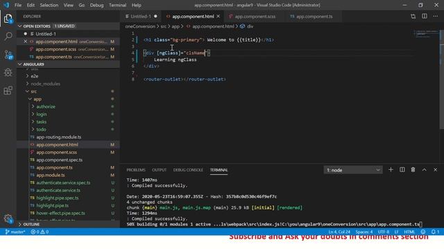 Angular 9 Tutorial For Beginners #16 - NgClass смотреть онлайн