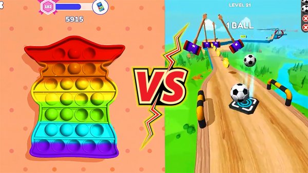 Мобильные игры Pop Us и Going Balls Gameplay - прохождение, геймплей и новые уровни