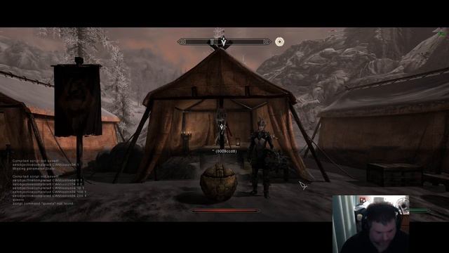 Hellcat5 Gaming Live Stream - Skyrim SE Survival Mode - Werewolf Silent Play part 87 more bugs смотреть онлайн