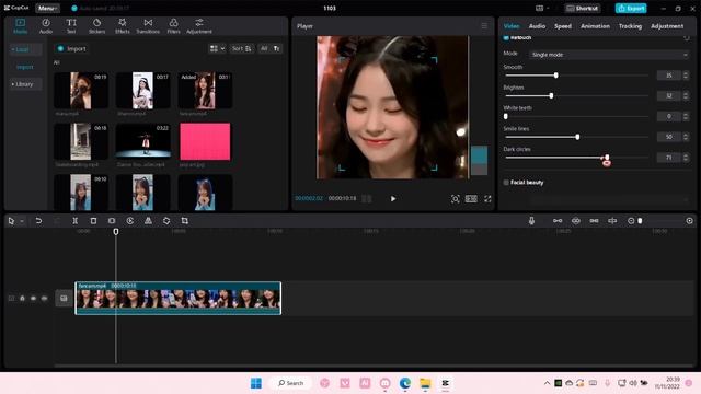 How To Retouch Face In CapCut PC смотреть онлайн