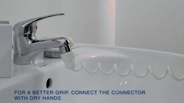 Connecting oral irrigator SoWash to the faucet смотреть онлайн