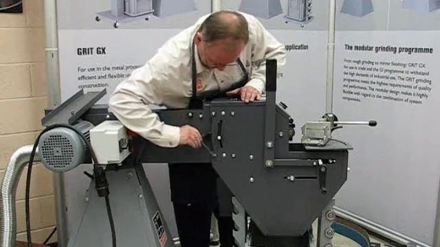 GRIT GX 75 2H + GXR + GXE Abrasive Notching System Demo Video смотреть онлайн