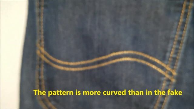 Real vs fake Lee jeans. How to spot fake lee смотреть онлайн