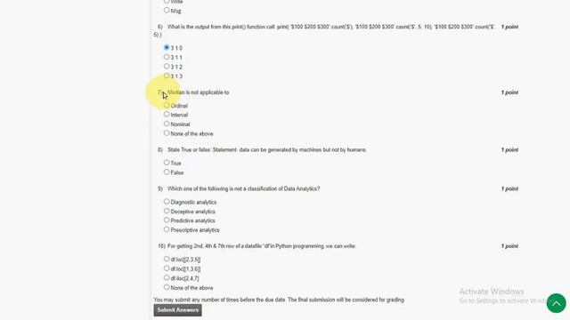 Data Analytics with Python || NPTEL Week 1 assignment answers || #nptel #skumaredu смотреть онлайн