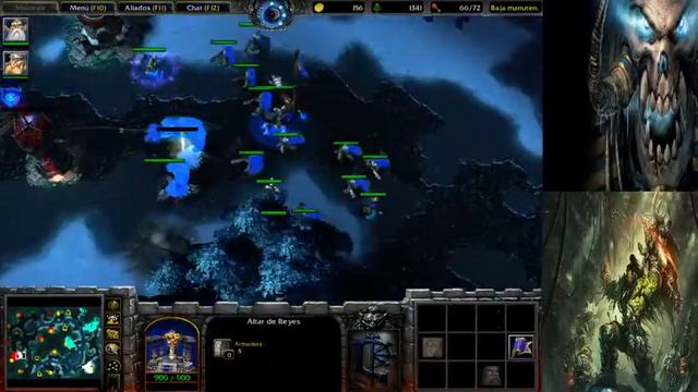 Jugando Warcraft III Rubattle.net - E8.Orc смотреть онлайн
