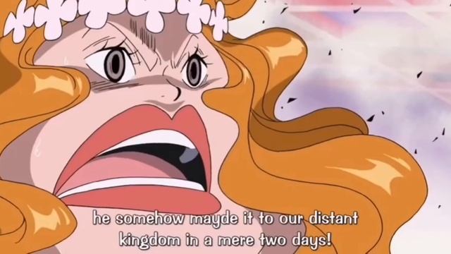 One Piece: hancock's reaction to luffy punching celestial dragon смотреть онлайн