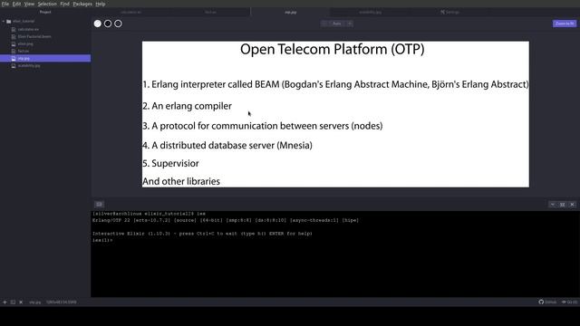 The Elixir Programming Language - ErlangVM, Properties and how elixir leverages ErlangVM смотреть онлайн
