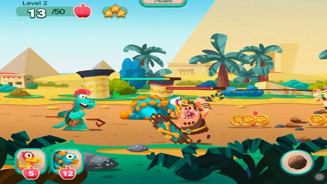 Dino Bash: Travel Through Time #1 смотреть онлайн