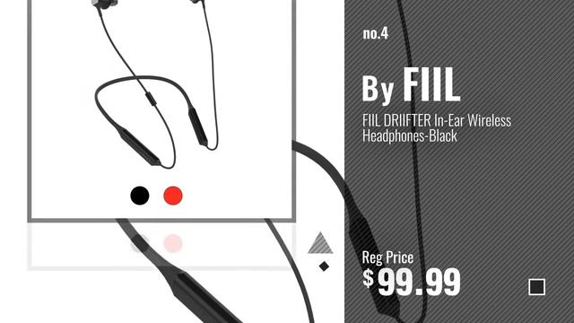 Top 5 Fiil Bluetooth Headphones [2018]: FIIL DRIIFTER PRO Wireless In-Ear Headphones with Active смотреть онлайн
