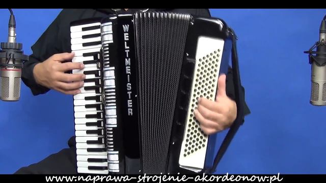 akordeon Weltmeister S4 "PARYSKI GAWROCHE" naprawa akordeonów www.naprawa-strojenie-akordeonow.pl смотреть онлайн