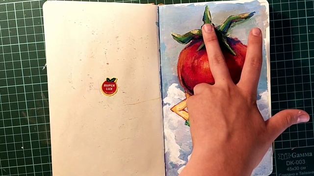 обзор на скетчбук #16 ч.1 || зима-весна 2022 || Sketchbook Tour