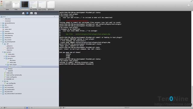 6. Install a WordPress Plugin Via a Git Branch - WordPress and Git смотреть онлайн