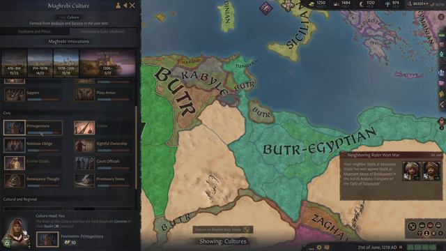 Crusader Kings III | Pax Maghrebia | Episode 50 смотреть онлайн