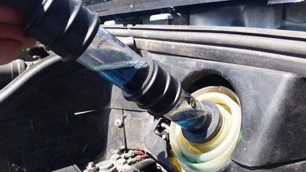 Диагностика . Выхлопные газы в системе охлаждения . Combustion Leak Test