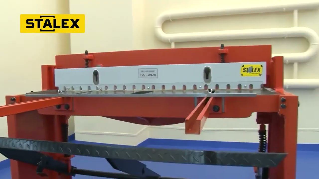 S-AWANGARD.RU Гильотина ножная Stalex Q01 1 5х1320 смотреть онлайн