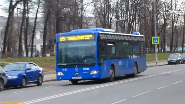 Автобус Mercedes-Benz Conecto LF в Москве - 13.04.2015 смотреть онлайн
