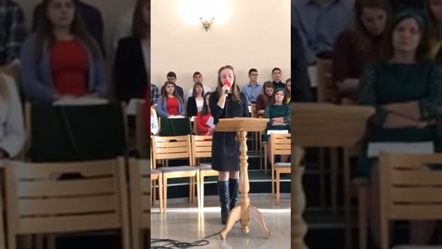 Христианская песня для тебя я живу. Елизавета Курат смотреть онлайн