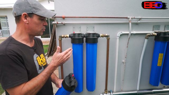 Off Grid Water System Explained | Filter System | Rainwater Harvesting - Burton Builds смотреть онлайн