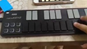 Korg nanokey2 iphone7 set-up
