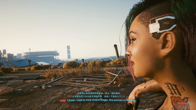 [Cyberpunk2077] Nomad/ Star ending Female V and Judy (all conversation selected) смотреть онлайн