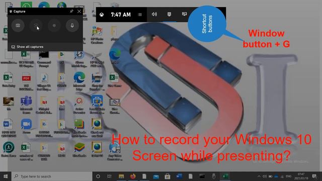 How to record your Windows Screen смотреть онлайн