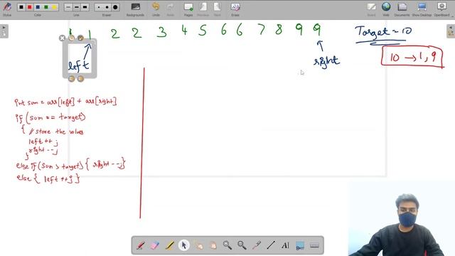 2 Sum - Target Sum Unique Pairs Easy | Module : Arrays And String | In English | Java | Video_34 смотреть онлайн