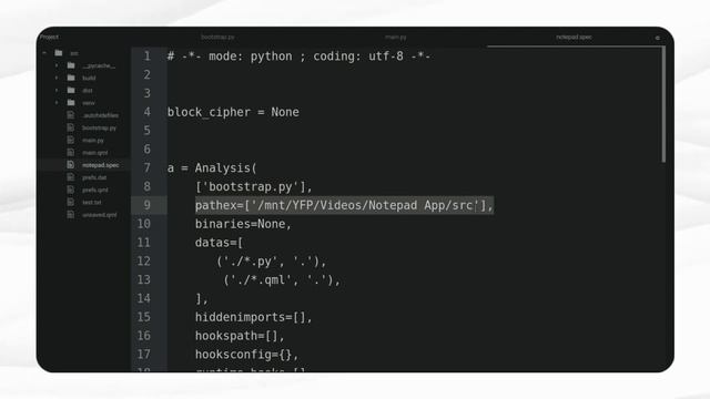 App Export | Notepad App w/ Python & Qt (2022) | EP7 смотреть онлайн