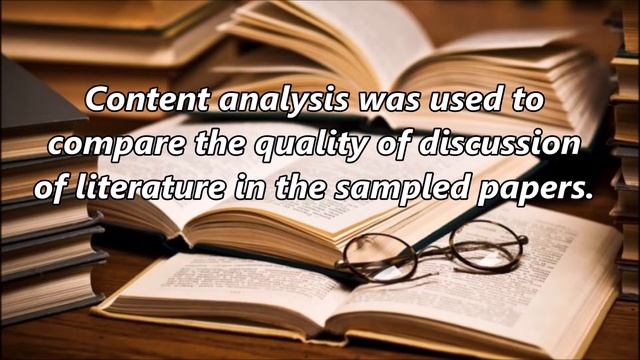 Quality of Literature Review and Discussion of Findings in Selected Papers on Integration of ICT смотреть онлайн