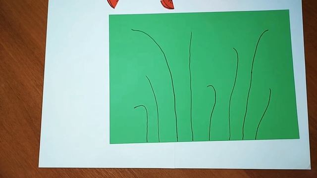 Маки. Объёмная аппликация из бумаги для детей 5-6 лет. Детские поделки. Цветы с бумаги. смотреть онлайн