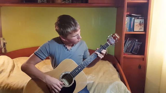 Yiruma - River flows in you (guitar cover by Antoshka) смотреть онлайн