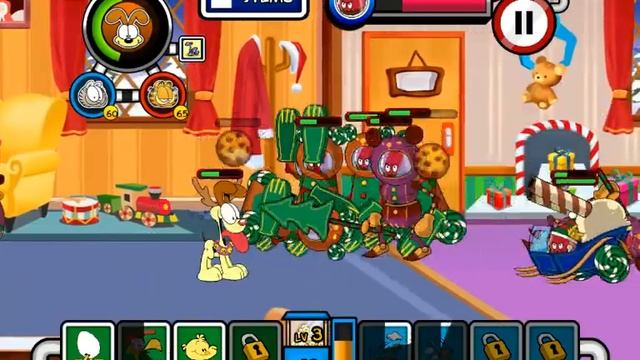 GARFIELD DEFENSE 2 : XMAS TOWN (ODIE HERO) CAPITULO 74 (20) смотреть онлайн