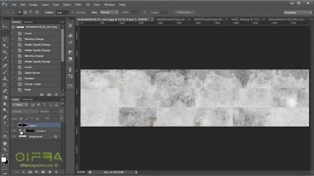 Создаем сложную текстуру. Работа со слоями в Photoshop (ч.1) смотреть онлайн