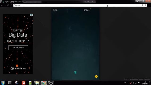 Training your skill keyboard with ztype. смотреть онлайн