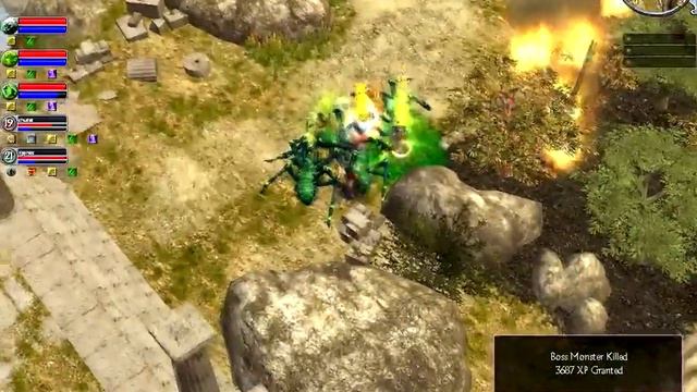 Titan Quest: Immortal Throne Uber Underlord - Arachne Spider Queen #4 смотреть онлайн