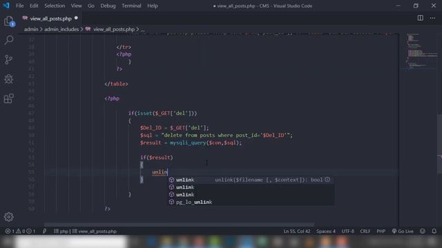How to Create Content Management System in Php Part 04 смотреть онлайн