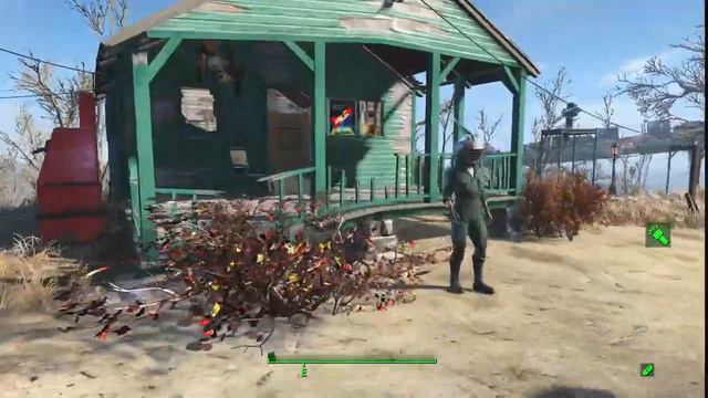 Fallout 4: Robot settlement full tour at Sunshine Tidings Co-op. смотреть онлайн