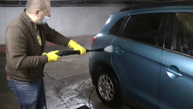 Отмываем митсубиси ASX линейкой шайн системс и гидрофобный состав от лератон смотреть онлайн