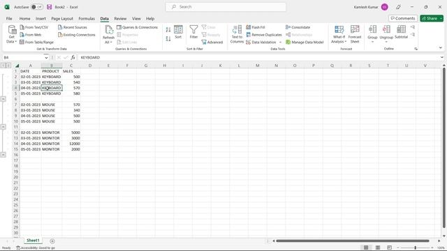 Excel: Use of Group, Ungroup and Subtotal Option смотреть онлайн
