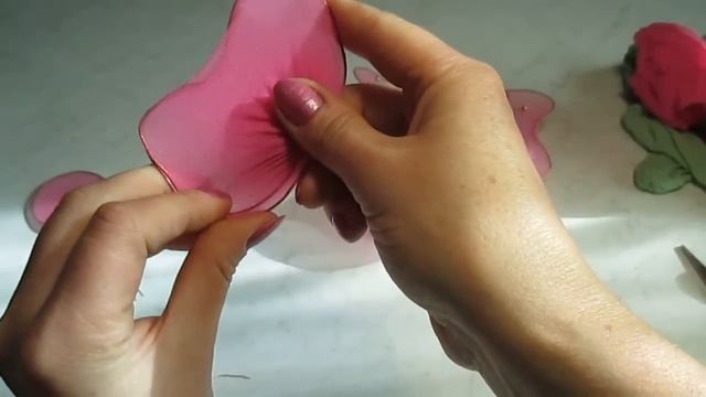 Бабочка из капрона. Butterfly of nylon. смотреть онлайн