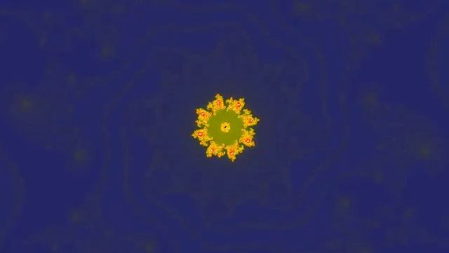 Mandelbrot zoom in to 2^141 or 2.79*10^42 смотреть онлайн