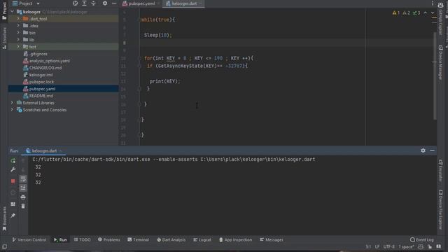 Create keylogger With Flutter and Firestore For windows [ part 2 ] смотреть онлайн