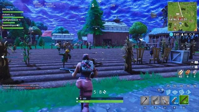 Winning A Game Without Doing Anything - Fortnite Battle Royale (Meet A Pro That Carries The Team) смотреть онлайн